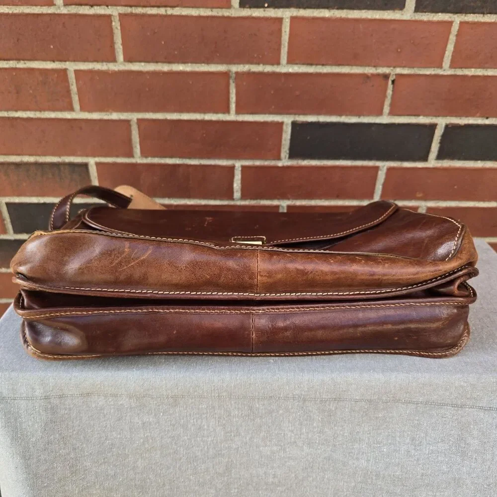 Cenzo brown leather